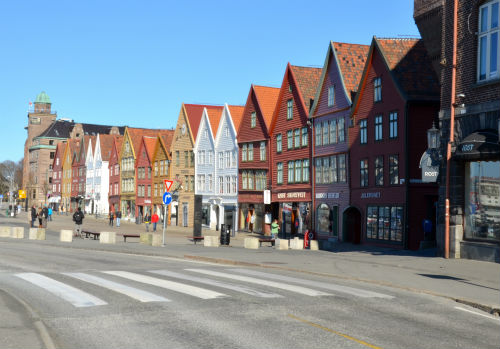 Il Bryggen, le case storte