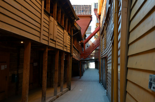 Il Bryggen, l'interno