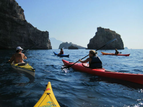 Sea Kayak lungo la penisola Sorrentina