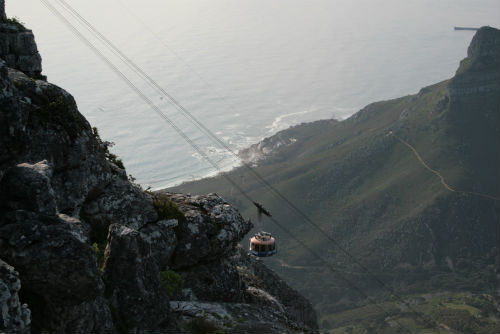 Table Mountain: funiculì, funiculà