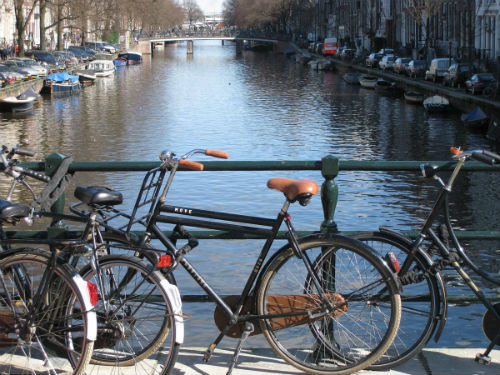 Uno scorcio di Amsterdam