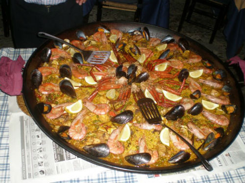 La Paella, uno dei piatti più richiesti in Spagna