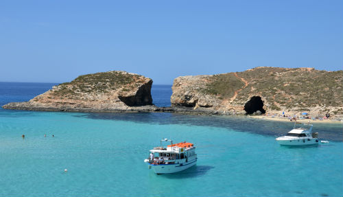 Blue Lagoon a Comino 