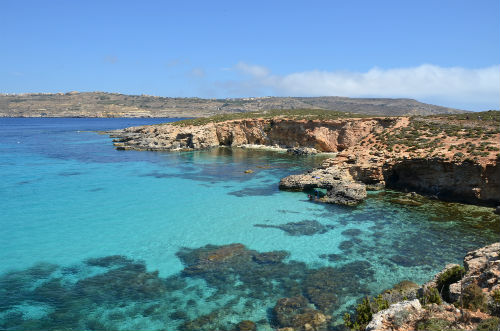 Blue Lagoon a Comino