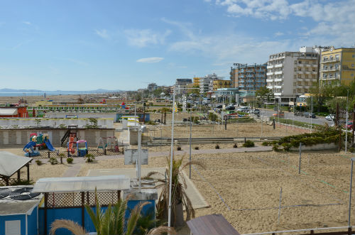 Il lungomare di Rimini 