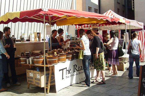 Mangiare al mercato