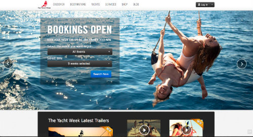 Homepage The Yacht Week