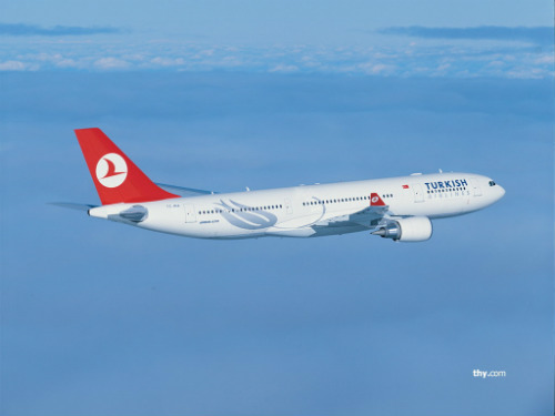 Aereo della Turkish Airlines