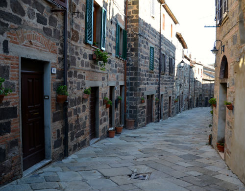 Un vicolo a Radicofani 