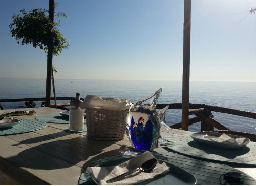 Colazione vista mare