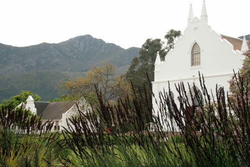 Architettura olandese nelle winelands 