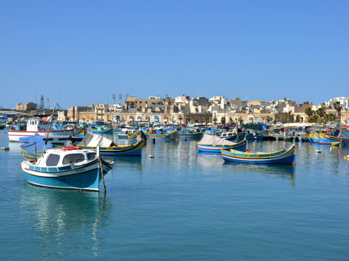 Il porto di Marsaxlokk