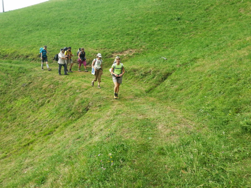 Il gruppo in cammino