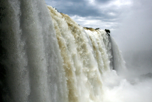 Cascate Iguazù, vista laterale
