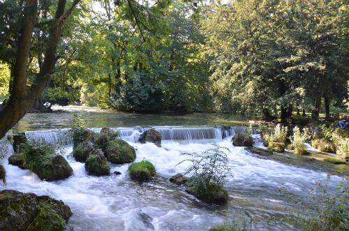 Un angolo degli Englischer Garten 