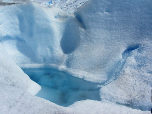 Laghetto sul Perito Moreno 