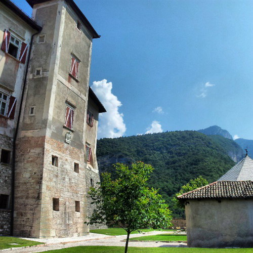 Torri e particolari del Castel Thun