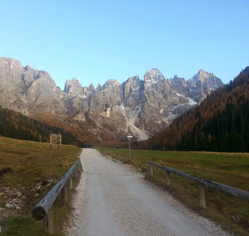 La Val Venegia e le Pale di San Martino