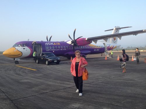 Arrivo all’aeroporto di Ranong con l’aereo più figo mai preso