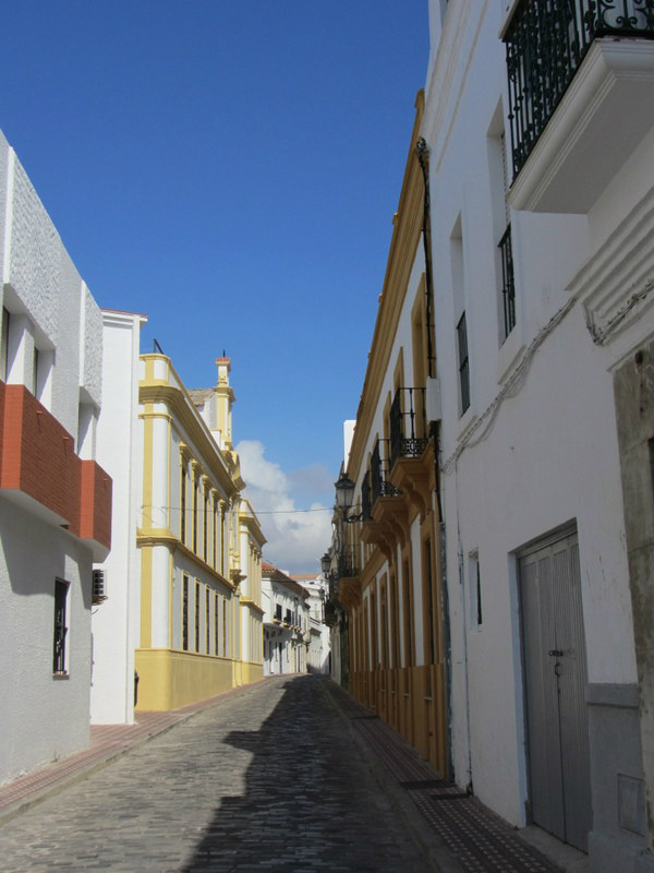 Stradine deserte di Tarifa, Spagna