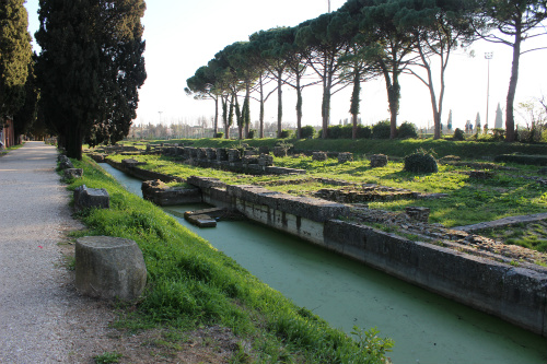 Quello che rimane del Porto Fluviale ad Aquileia