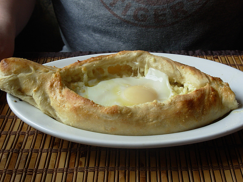 Khachapuri e uovo