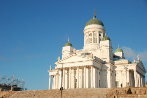 La bianca Cattedrale di Helsinki