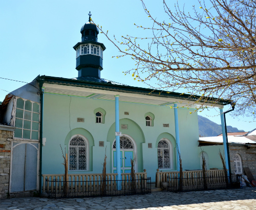 Una delle moschee di Lahic 