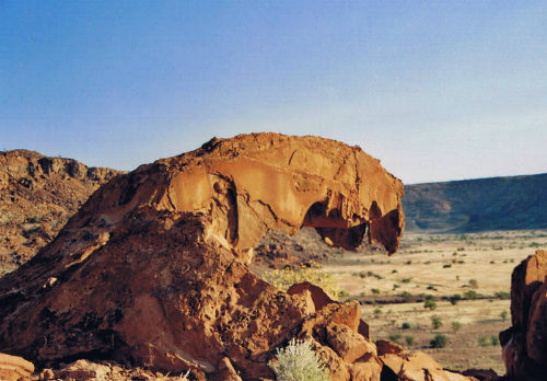 Wave Rock a forma d’artiglio o Lion’s mouth Namibia