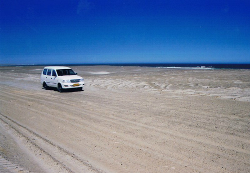 Namibia, panorama sulla costa degli scheletri
