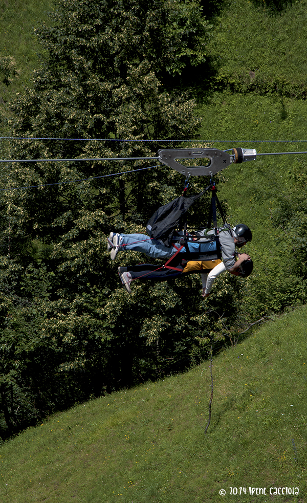 L'arrivo dal volo 