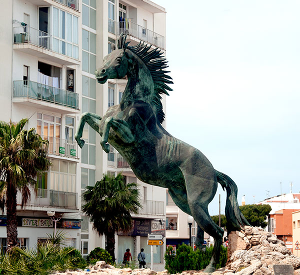 Il cavallo di Ciutadella - Foto di Irene Cacciola