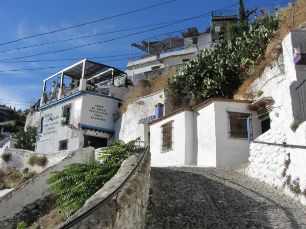 Quartiere Sacromonte a Granada