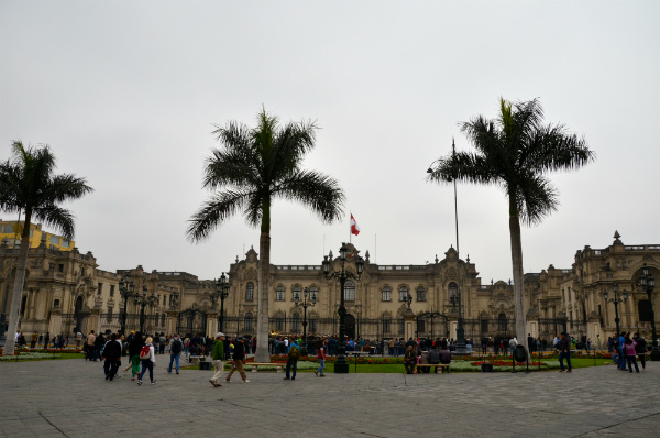 La Plaza de Armas di Lima