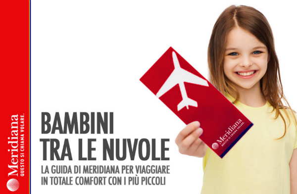 Guida Meridiana volare con i bambini