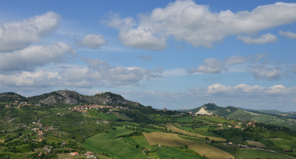 Le colline dell’entroterra di Rimini 