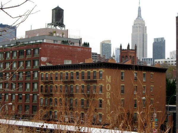 Lo skyline dall'High Line