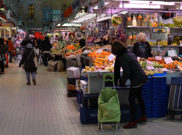 Il Mercado Central all’interno