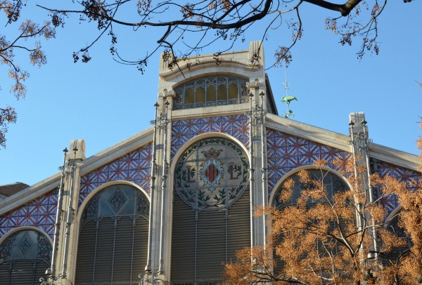 Particolare esterno del Mercado Central