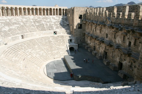 Il teatro: Aspendos