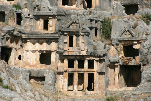 Il sito di Myra in Turchia