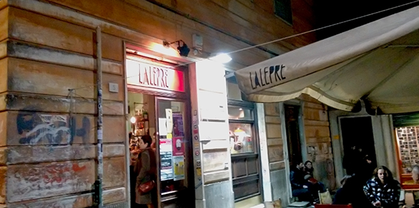 La Lepre, locale per aperitivi e serate