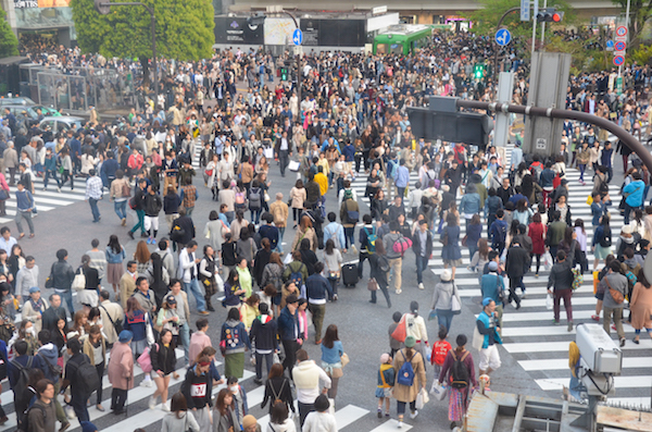 Shibuya, l’incrocio “trafficato” 