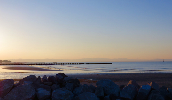 L'alba sul golfo