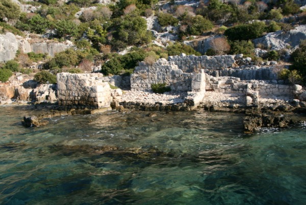 Si vedono i reperti? Isola di Kekova