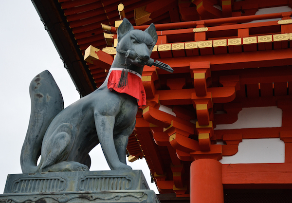 Il dio guardiano di Fushimi Inari