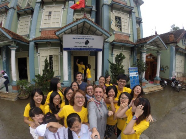 Scuola Sapa O'Chau dove abbiamo alloggiato e fatto volontariato nel nord del Vietnam