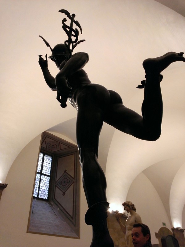 Stupenda anche in controluce, museo del Bargello