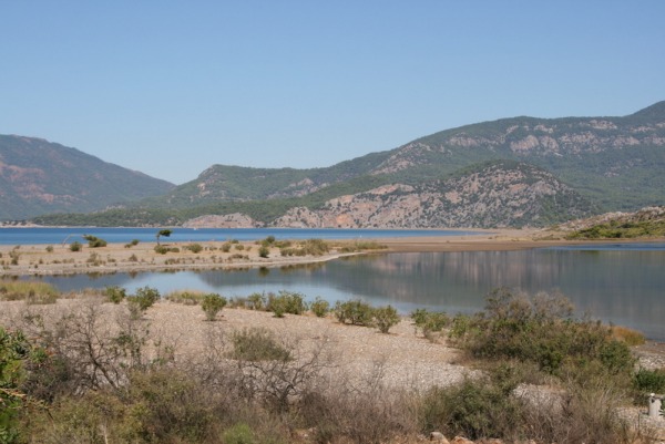 Lungo il fiume a Dalyan