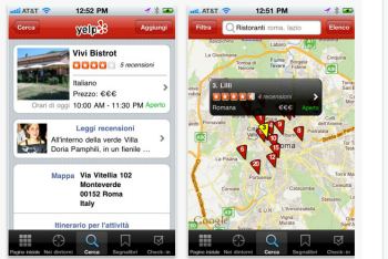 YELP: l’applicazione che ti dice dove mangiare, bere, fare shopping e molto altro!